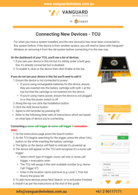 Connecting New Devices - TCU