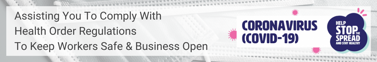 Covid-19 User Portal Header