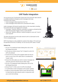 UHF Radio Integration